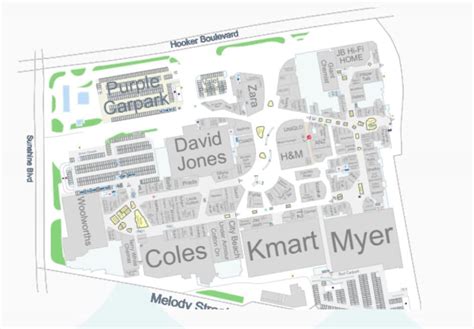 pacific fair shopping centre map.